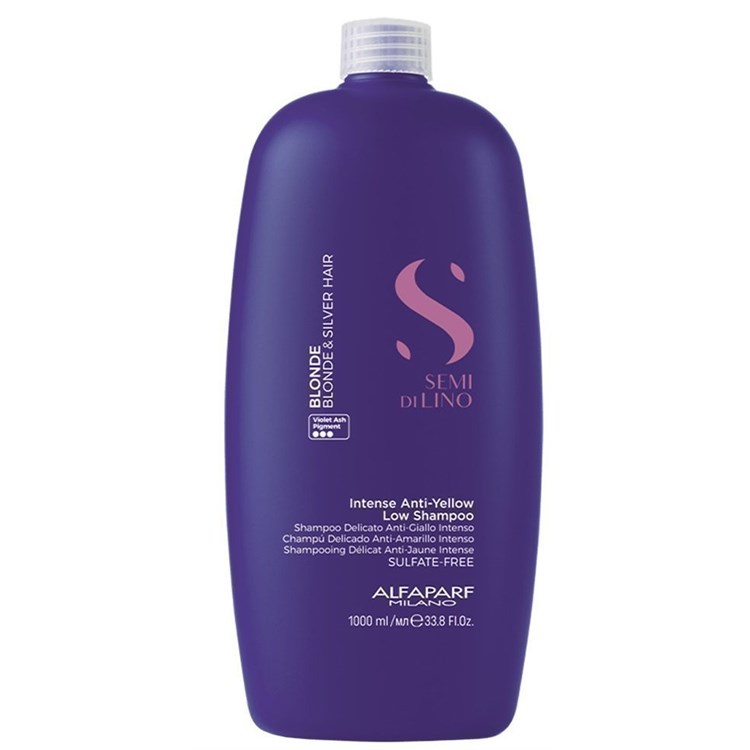 Alfaparf Alfaparf Semi Di Lino Blonde Intense Anti-Yellow Low Shampoo 1000ml Shampoo Antigiallo