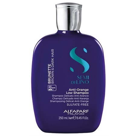Semi Di Lino Brunette Anti-Orange Low Shampoo 250ml Shampoo Anti Arancio