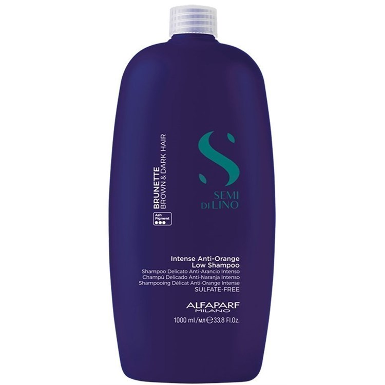 Alfaparf Alfaparf Semi Di Lino Brunette Intense Anti-Orange Low Shampoo 1000ml Shampoo Anti-Orange