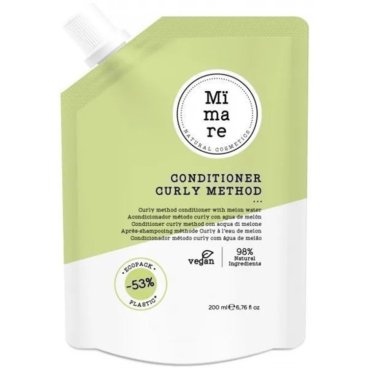 Mimare Mimare Conditioner Curly Method 200ml Balsamo Naturale Per Capelli Ricci