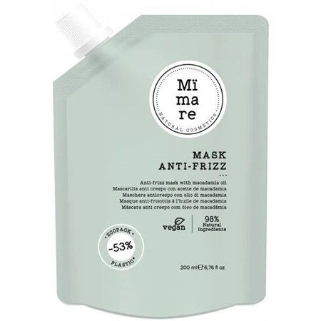 mimare mask anti frizz 200ml maschera anticrespo