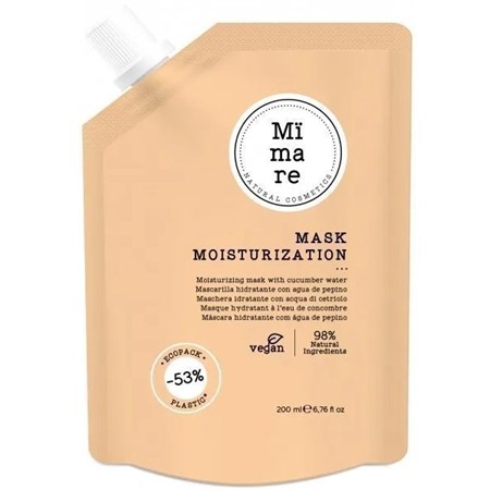 mimare mask moisturization 200ml maschera idratante capelli secchi