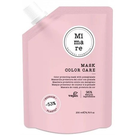 mimare mask color care 200ml maschera protettiva capelli colorati