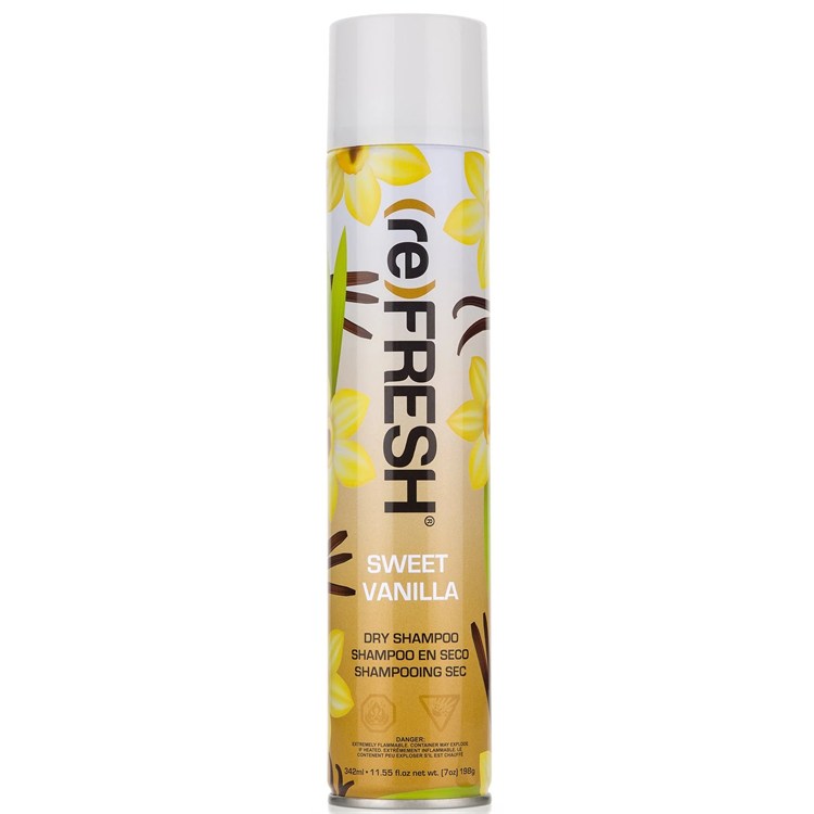Refresh Refresh Refresh Dry Shampoo Sweet Vanilla 342 ml Shampoo Secco