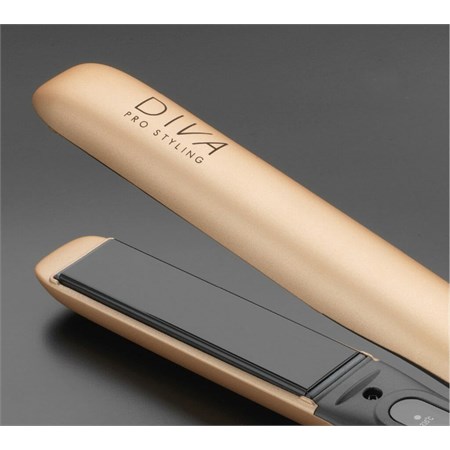 Diva Styling Precious Metal Touch Straightener Rose Gold Pro201 in Accessori