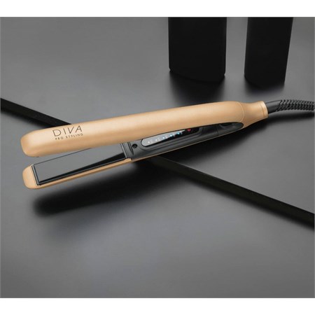 Diva Styling Precious Metal Touch Straightener Rose Gold Pro201 in Accessori