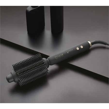 Diva Styling Precious Metals Gold Dust Full Volume, Curling & Styling Hot Brush Pro326 in Accessori