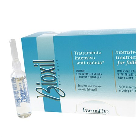 FarmaVita Bioxil Trattamento Intensivo Anticaduta 12x8ml in Capelli