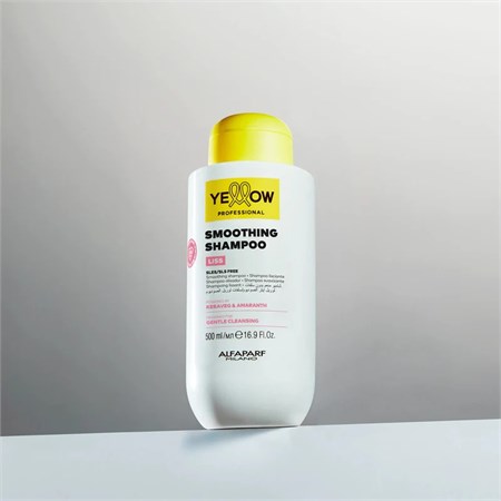 Alfaparf Yellow Yellow Smoothing Shampoo Liss 500ml Shampoo Lisciante Anti Crespo in Capelli