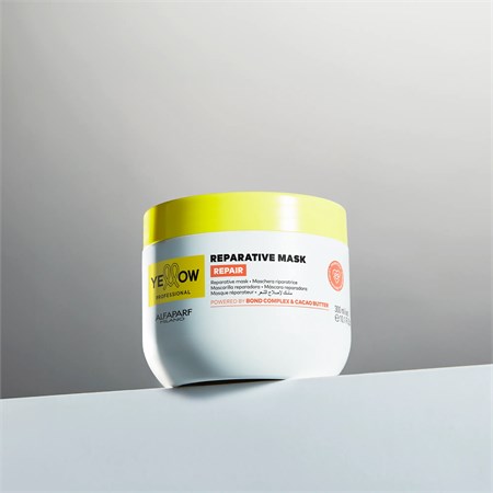 Alfaparf Yellow Reparative Mask Repair 500ml - Maschera Riparatrice Ristrutturante in Capelli