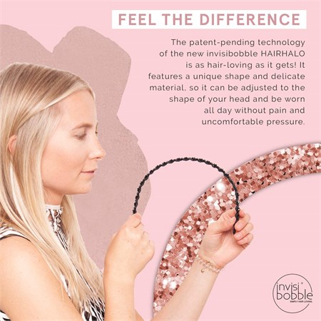 Invisibobble Hairhalo True Dark Sparkle in Accessori