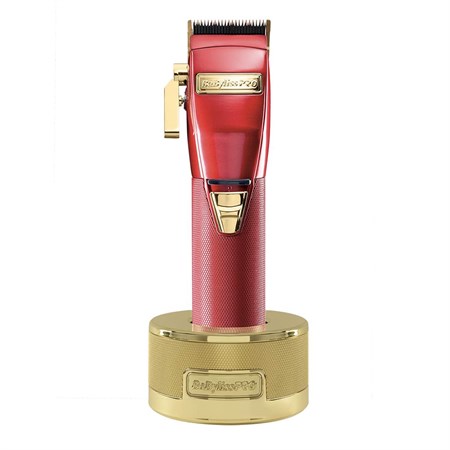 Babyliss Pro 4Artists Clipper Charging - Supporto di ricarica Stand Gold FX8700GBASE in Barber Shop
