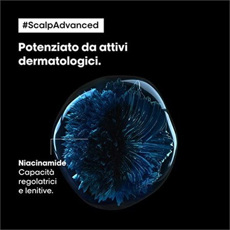 L'Oreal Scalp Advanced Anti-Discomfort Shampoo 300ml - Lenitivo con Niacinamide in Capelli