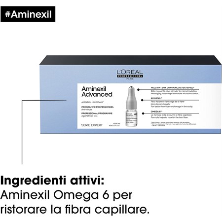 L'Oreal Serie Expert Aminexil Advanced 42x6ml Fiale Anticaduta in Capelli