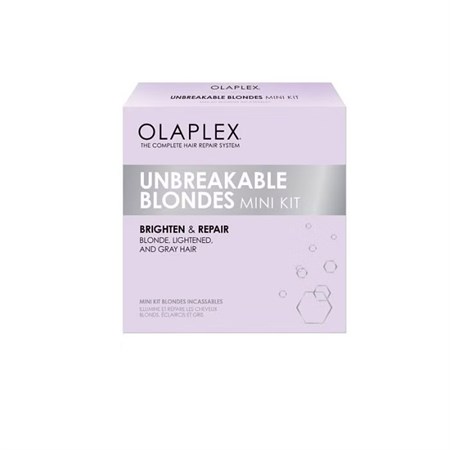 Olaplex Unbreakable Blondes Mini Kit Capelli Biondi 0-3-4P-8 in Capelli