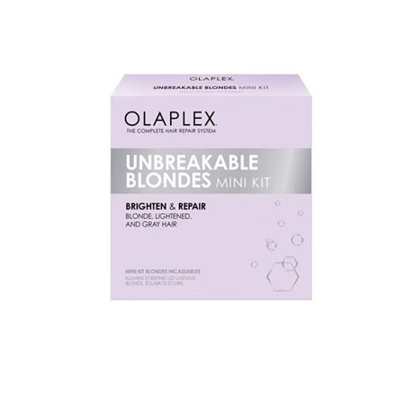 Olaplex Unbreakable Blondes Mini Kit Capelli Biondi 0-3-4P-8 in Capelli