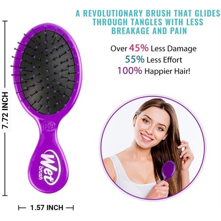 Wetbrush Pro Mini Detangler Lovin Lilac - Spazzola in Accessori