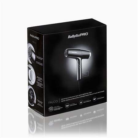 Babyliss 4 Artist Phon Falco High-Speed Digital Hair Dryer in Accessori