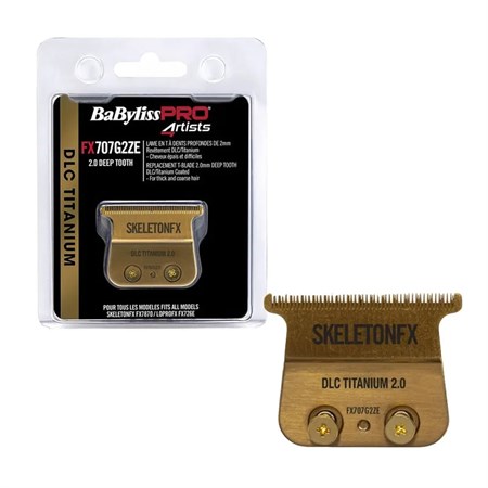 Babyliss 4 Artists Testina Skeleton Dlc Gold 2.0 Deep Tooth in Barber Shop