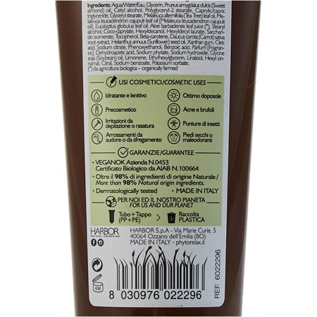 Phytorelax Tea Tree Crema gel Sos Idratante protettiva 250ml in Estetica