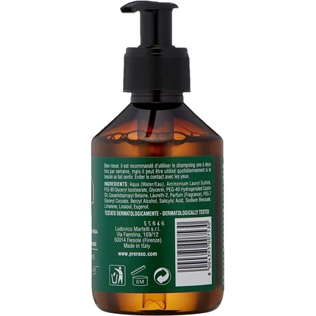 PRORASO Detergente Rinfrescante Shampoo Barba 200ml in Barber Shop