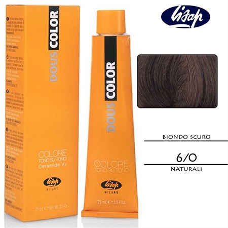 Lisap Douscolor Regulator 6/0 Castano Chiaro 75 Ml in Capelli