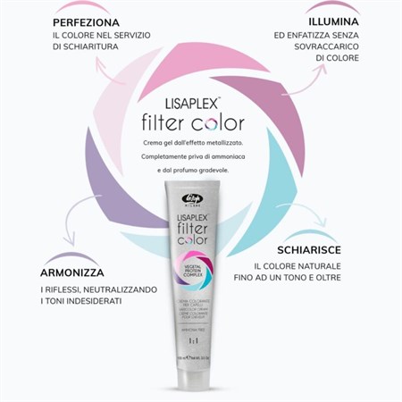 Lisap Lisaplex Filter Color 100 ml in Capelli