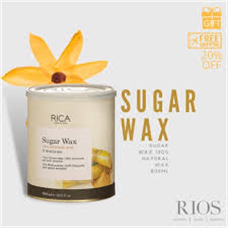 Rica Wax Cera Depilatoria Idrosolubile Sugar 800 ml in Estetica