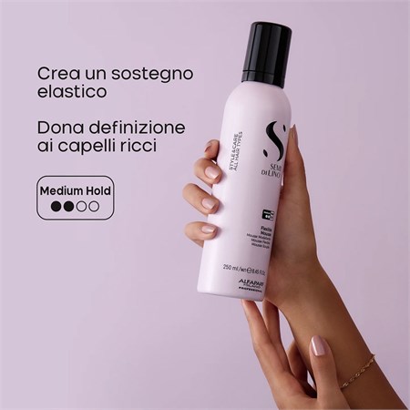 Alfaparf Semi di Lino Style&Care Flexible Mousse - Mousse Modellante 250 ml in Capelli