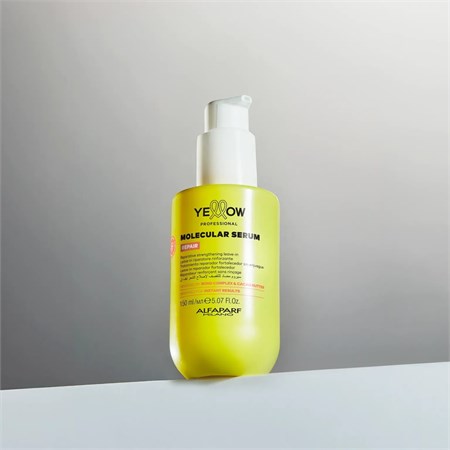 Alfaparf Yellow Reparative Molecular Serum Repair 150ml - Siero Riparatore Rinforzante Ristrutturante in Capelli