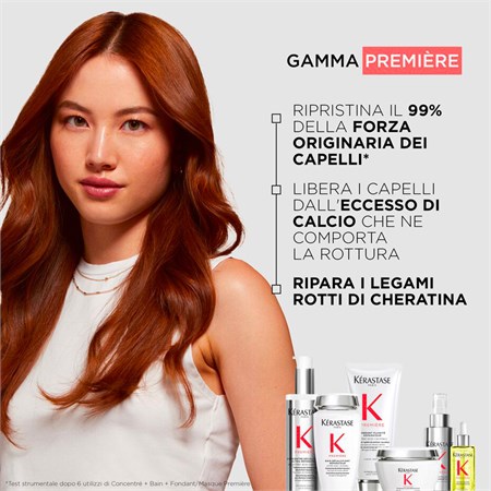 Kerastase Premiere Bain Decalcifiant Shampoo Riparatore per Capelli Danneggiati 250 ml in Capelli