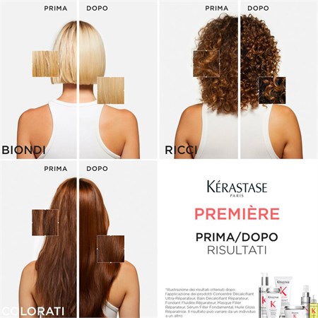 Kerastase Premiere Bain Decalcifiant Shampoo Riparatore per Capelli Danneggiati 250 ml in Capelli