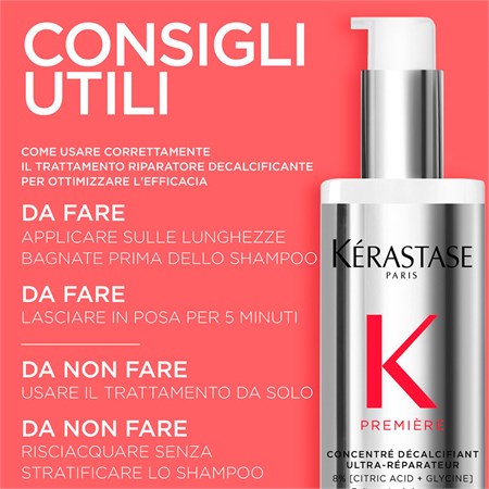 Kerastase Premiere Concentrè Decalcifiant Pre Shampoo Riparatore 250 ml in Capelli