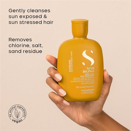 Alfaparf Semi Di Lino Sunshine After Sun Low Shampoo 250ml Shampoo Delicato Doposole in Capelli