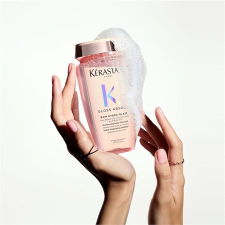 Kerastase Gloss Absolu Shampoo Hydra Illuminant per Capelli Secchi 250 ml in Capelli