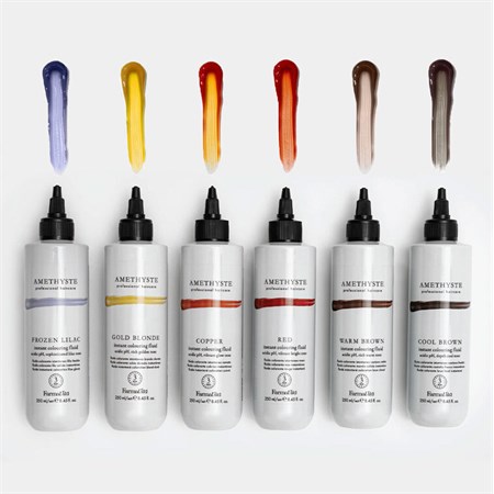 FarmaVita Amethyste Red Instant Colouring Fluid Acidic pH 250ml in Capelli