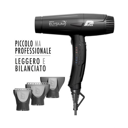 Parlux Phon Asciugacapelli Elysium Nero in Accessori