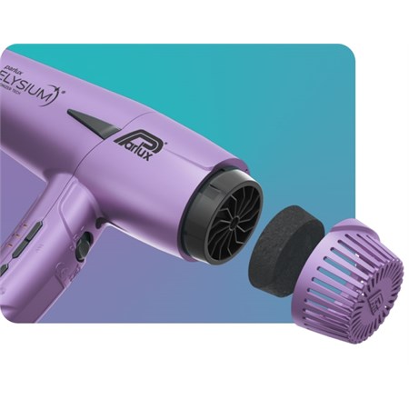 Parlux Phon Asciugacapelli Elysium Azzurro Galassia + Diffusore Magic Compact in Accessori