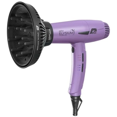 Parlux Phon Asciugacapelli Elysium Lilla + Diffusore Magic Compact in Accessori