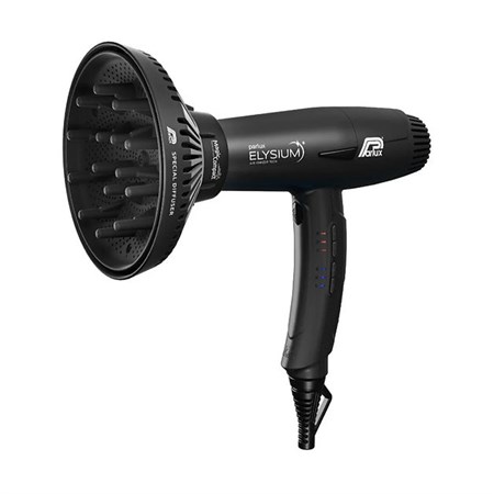 Parlux Phon Asciugacapelli Elysium Nero + Diffusore Magic Compact in Accessori