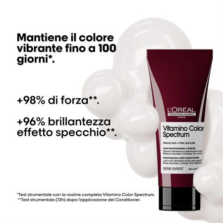 L'Oreal Vitamino Color Spectrum Conditioner Capelli Colorati 200ml in Capelli