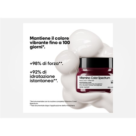L'Oreal Vitamino Color Spectrum Mask Capelli Colorati 250ml in Capelli