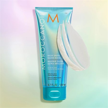 Moroccanoil Moroccanoil High Shine Gloss Mask 200ml Maschera Nutriente Idratante Illuminante in Capelli