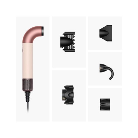 Dyson Supersonic r Phon Professional Rosa Cipria / Oro Rosa - Ricci e Molto Ricci in Accessori