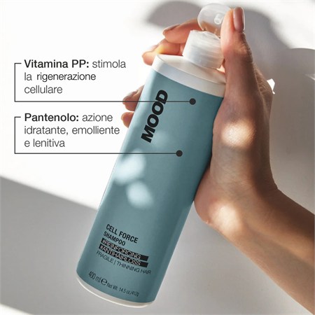 Mood Cell Force Shampoo Anticaduta 400 ml in Capelli