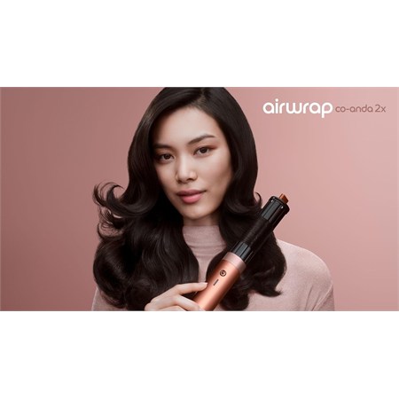 Dyson Dyson Airwrap Coanda 2x - Multistyler e Asciugacapelli per Capelli Lisci e Mossi Amber Silk in Accessori