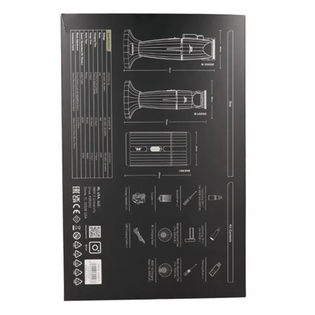 JRL Ghost 2 Kit Clipper, Trimmer e Shaver - Tagliacapelli, Rifinitura e Rasoio in Barber Shop