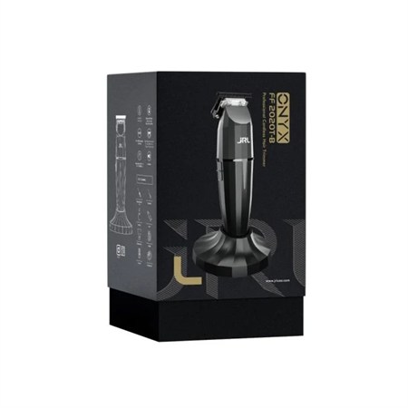 JRL Onyx 2020T-B Black Professional Cordless Hair Trimmer in Barber Shop