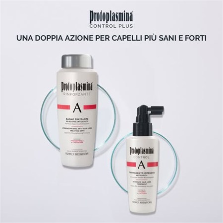Protoplasmina Kit Control Plus Bagno a 300ml + Control 125ml Trattamento Intensivo Biostimolante Anticaduta in Kit