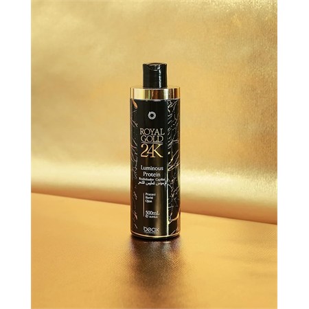 Beox Royal Gold 24k Stiratura professionale 500ml in Capelli